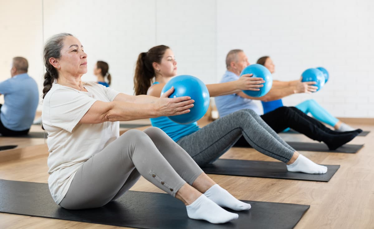 Cours de Pilates & fitness adapté